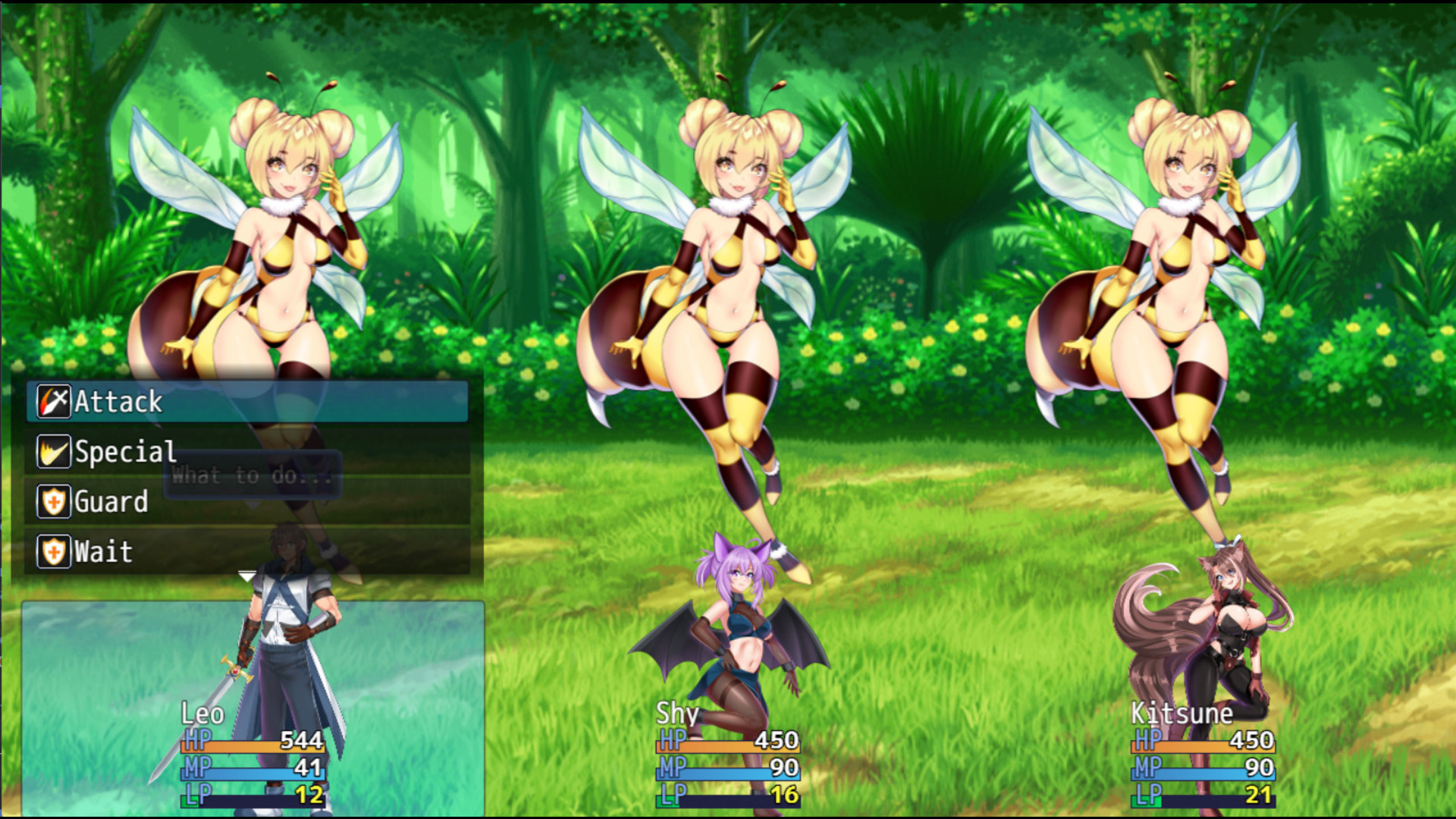 JRPG Battle System